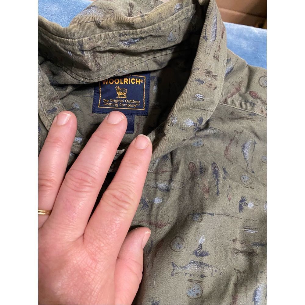 Woolrich Long Sleeve Fish Shirt - Picture 2 of 7